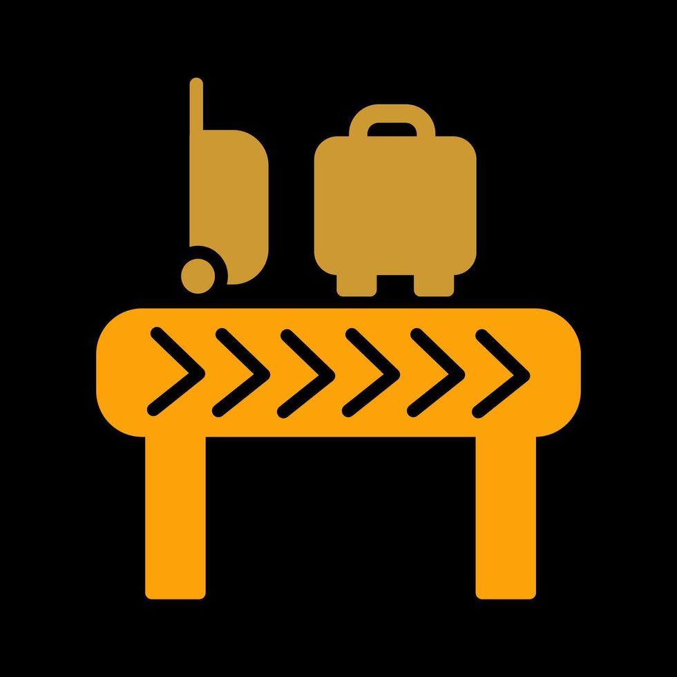 Luggage Carousel Vector Icon
