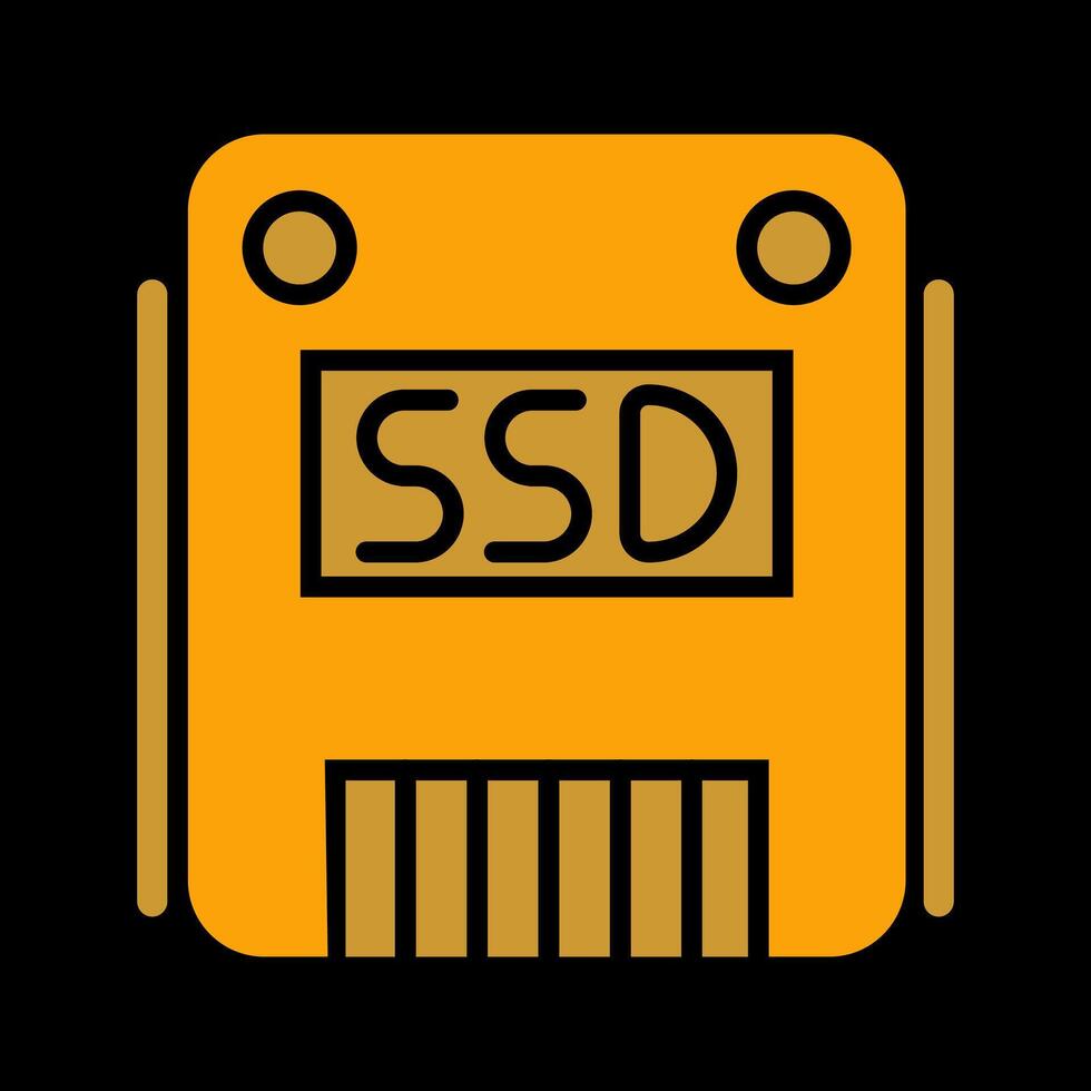 SSD Vector Icon