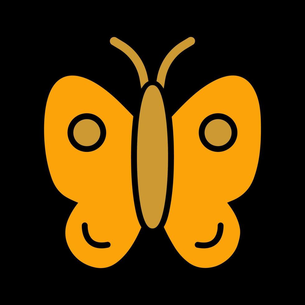 icono de vector de mariposa