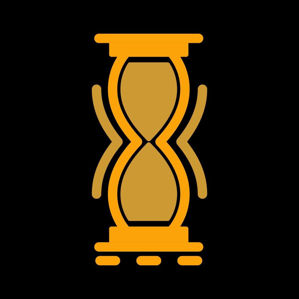 icono de vector de reloj de arena