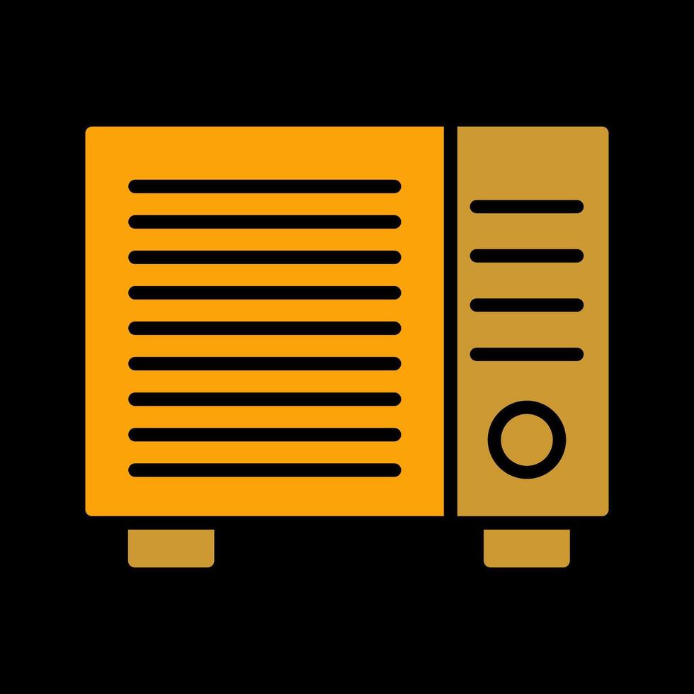 AC Window Unit Vector Icon