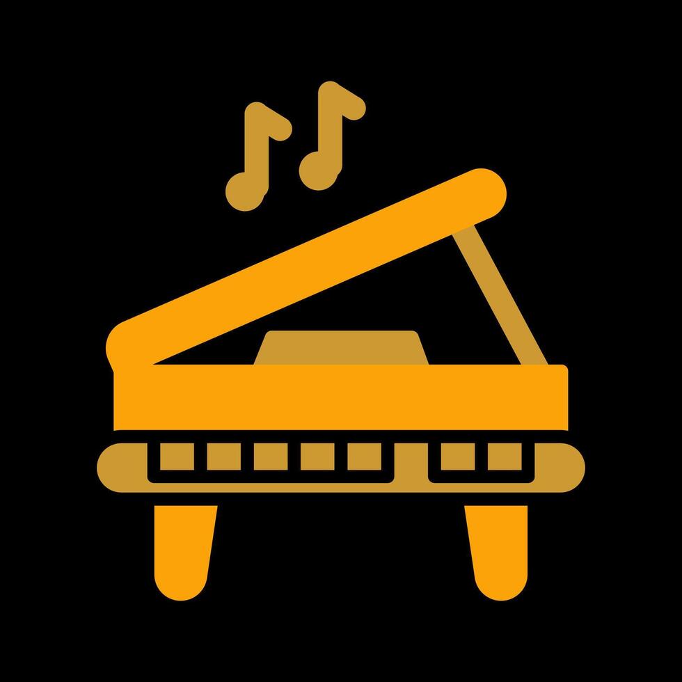 Piano Vector Icon