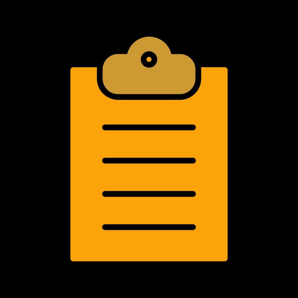 Clipboard Vector Icon