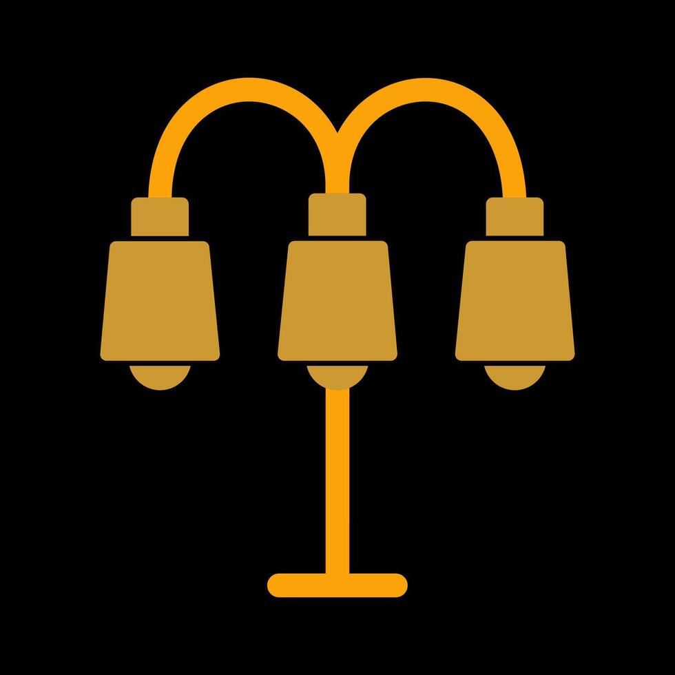 Lamp with stand Vector Icon