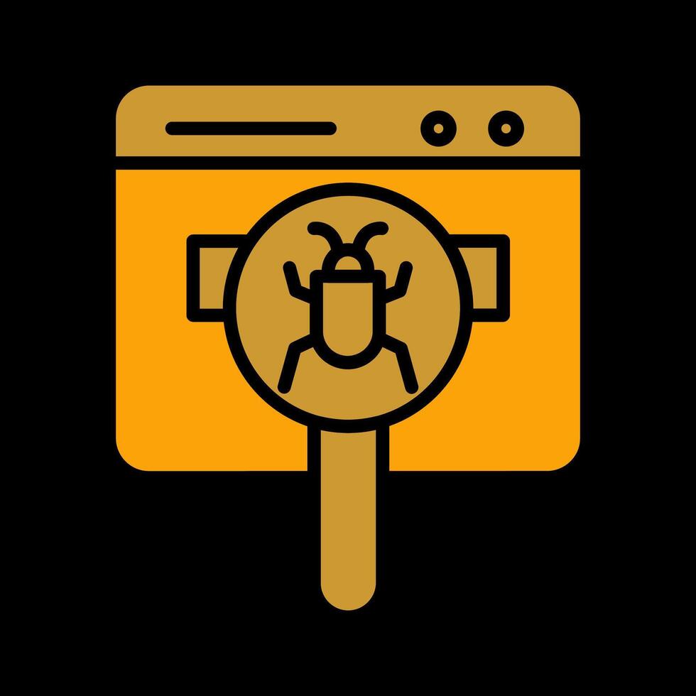 Web Bug Vector Icon