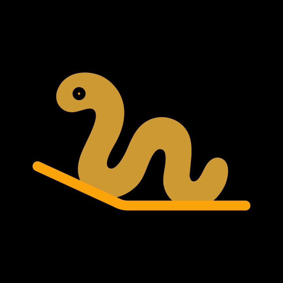 Worm Vector Icon