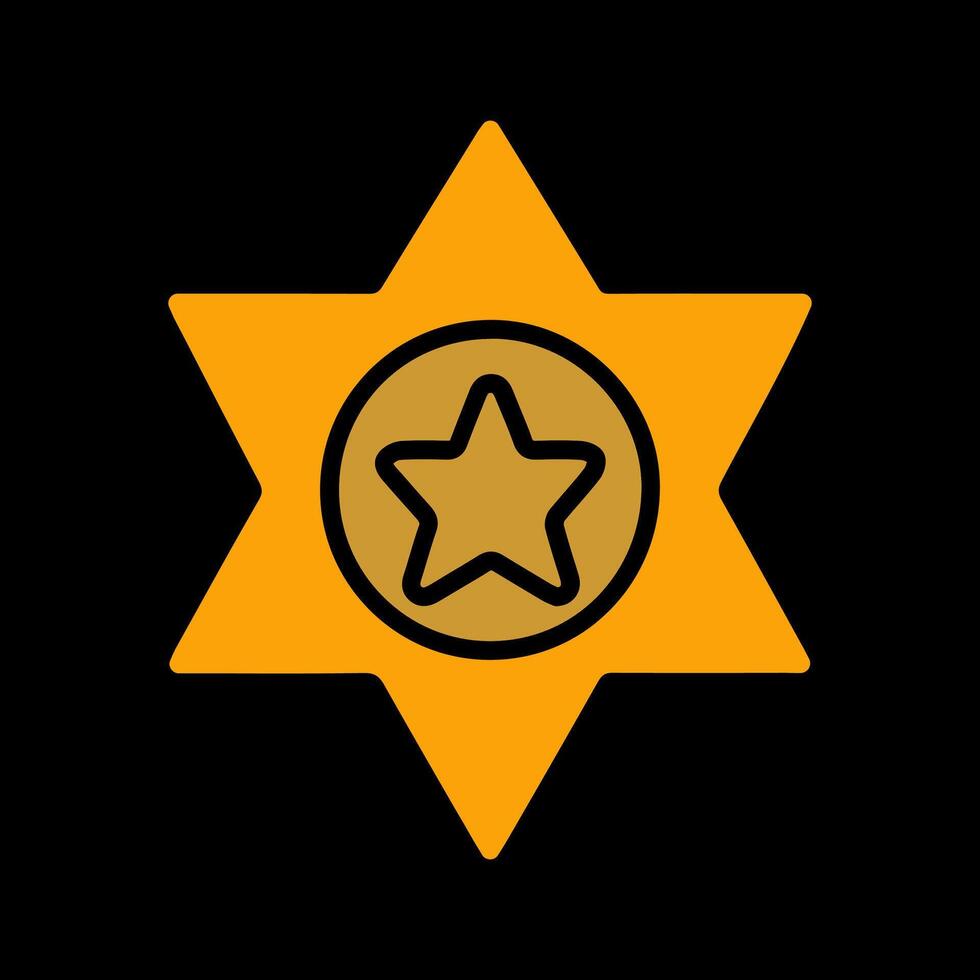 Sheriff Vector Icon