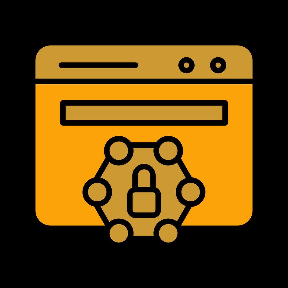 Web Protected Vector Icon