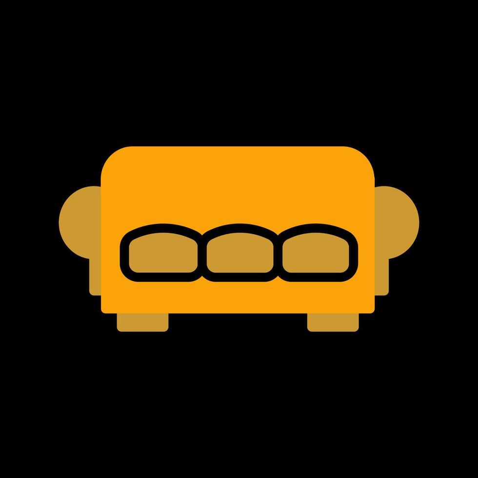 Large Sofa Vector Icon