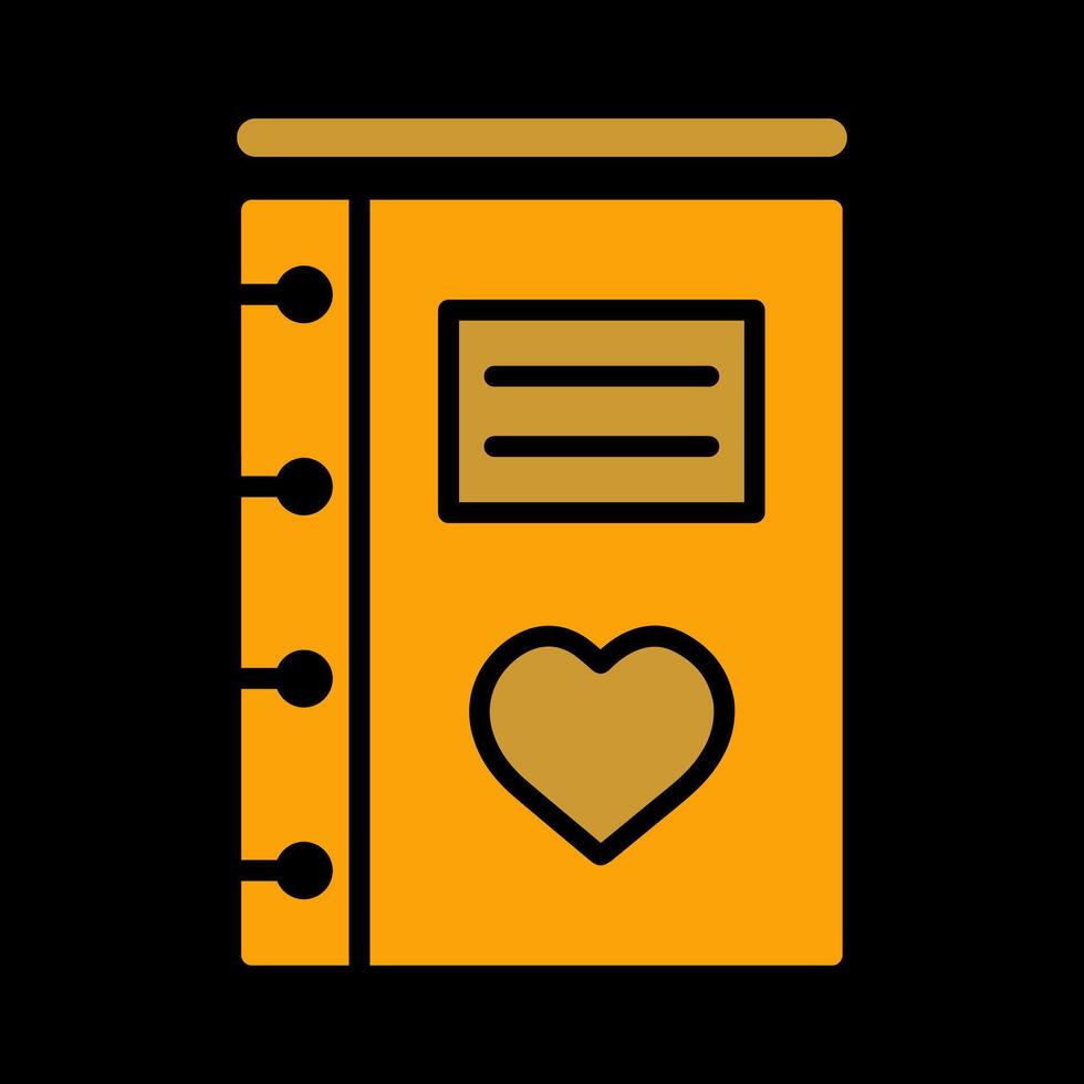 Diary Vector Icon