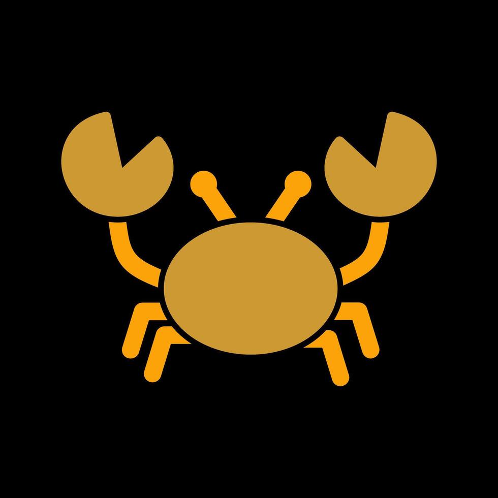 Crab Vector Icon