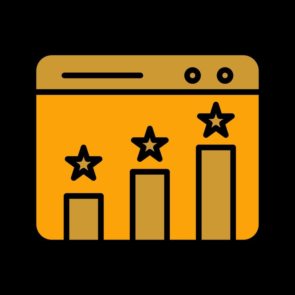 Website Ranking Vector Icon