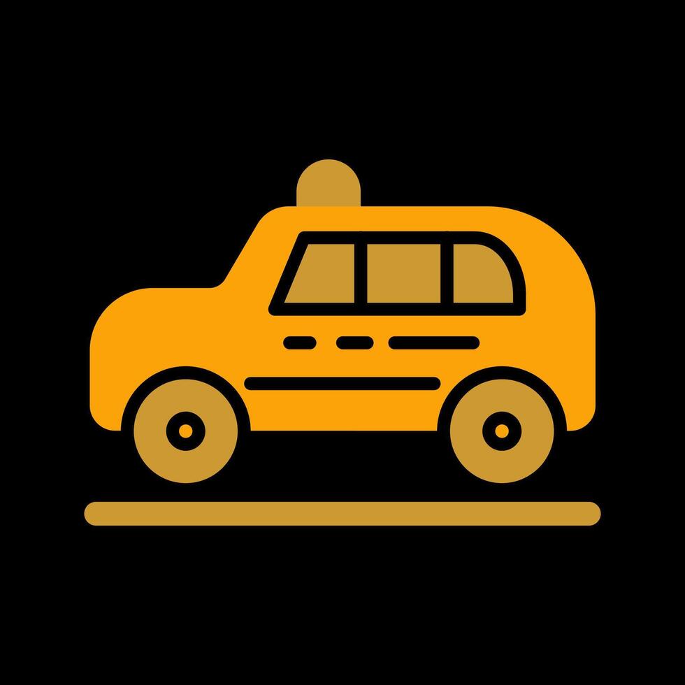 Cab Vector Icon