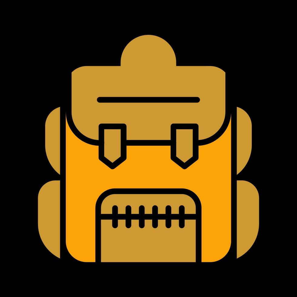 Backpack Vector Icon