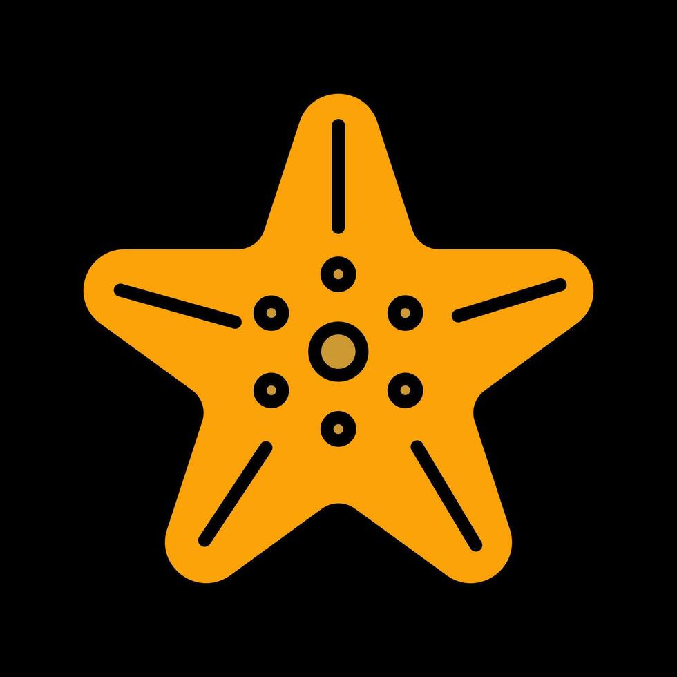 Starfish Vector Icon