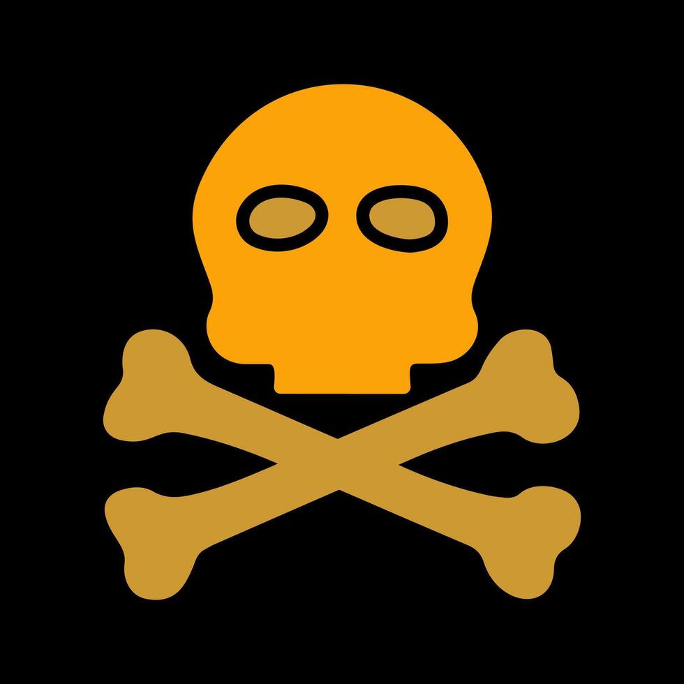 Pirate Skull I Vector Icon