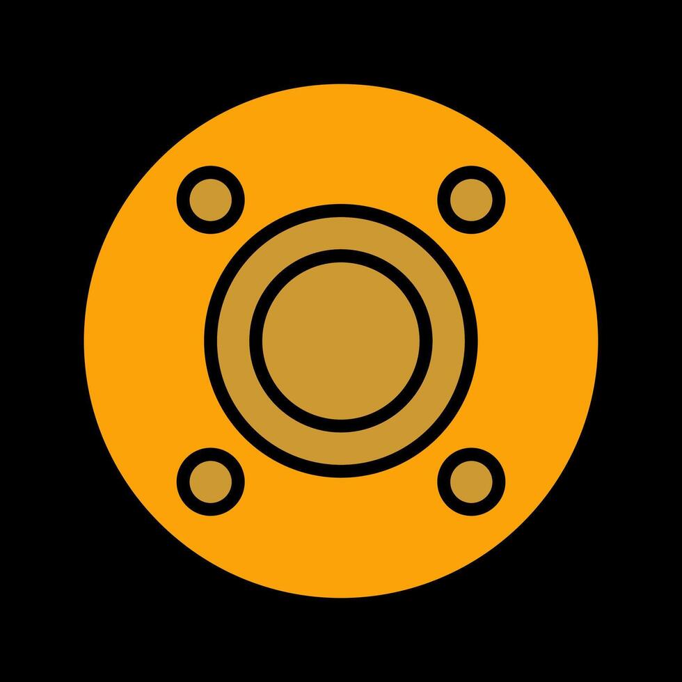 Flange Vector Icon