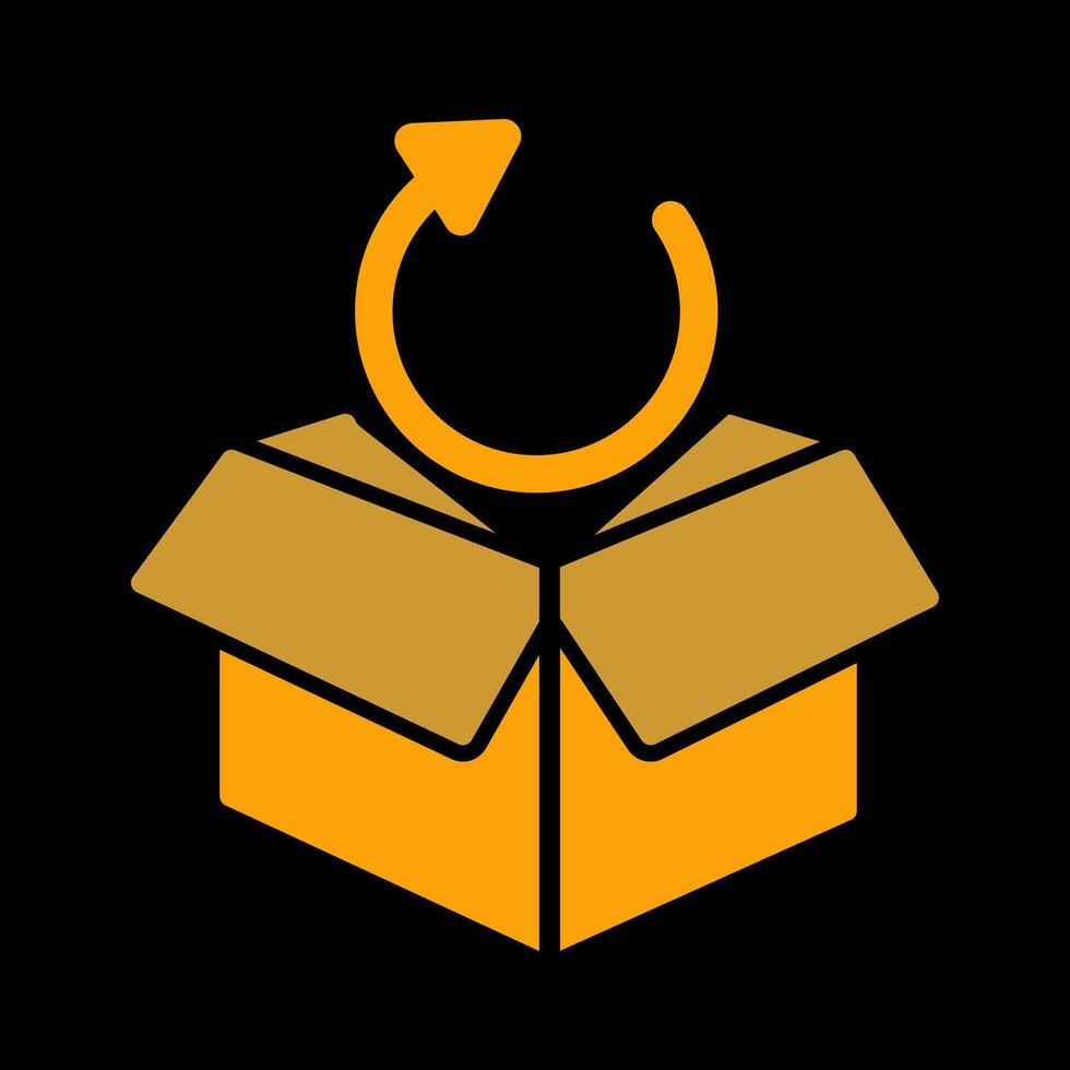 Product Return Vector Icon