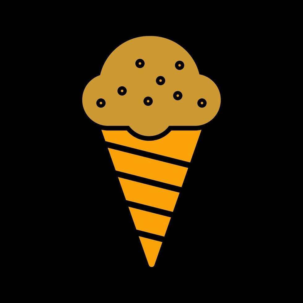 icono de vector de helado