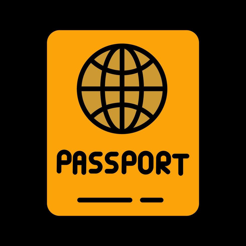 Passport Vector Icon