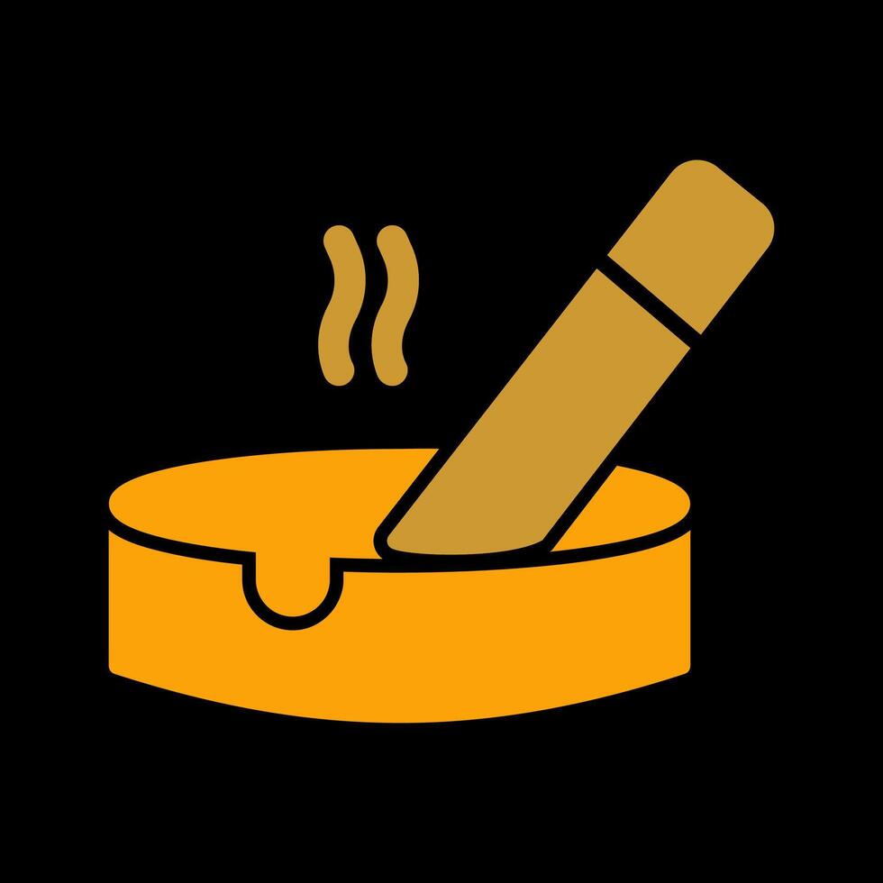 Ashtray Vector Icon