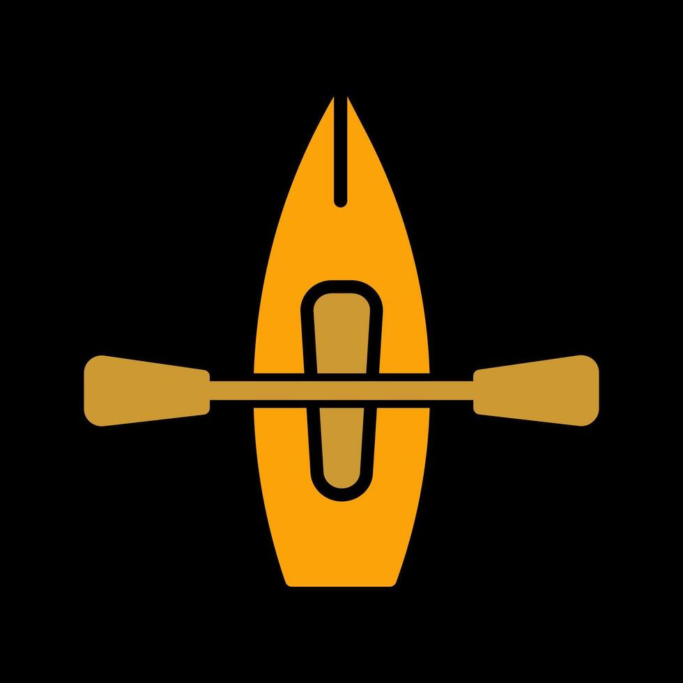 Kayak Vector Icon