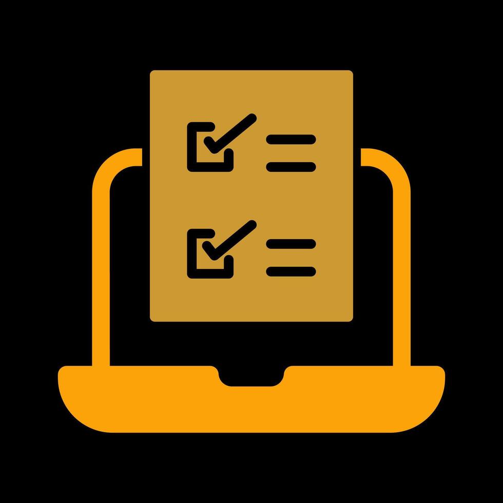 icono de vector de prueba en línea 41378310 Vector en Vecteezy