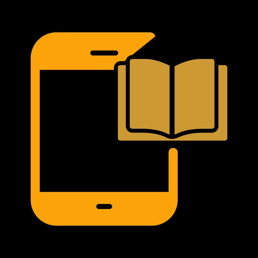 icono de vector de ebook