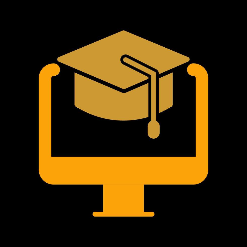 Online Education Vector Icon