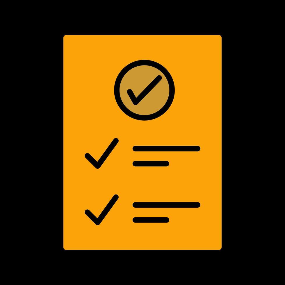 Check Up List Vector Icon