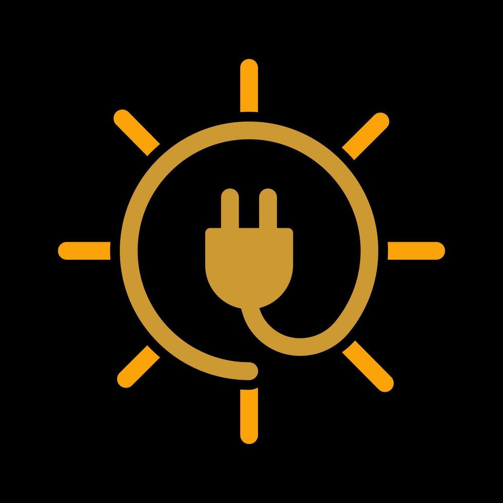 Electricity Vector Icon