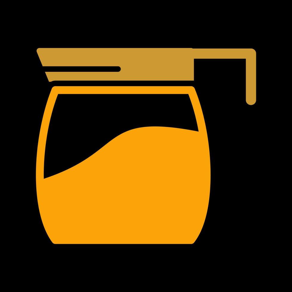 icono de vector de cafetera