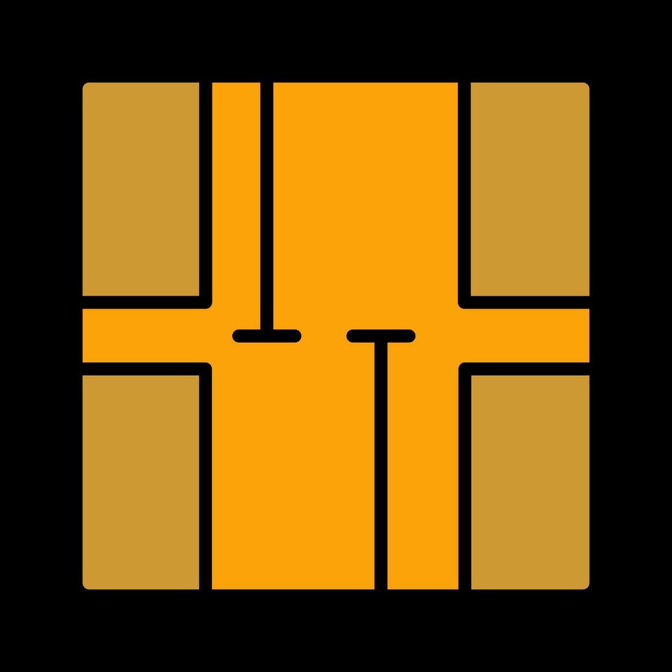 Evacuation Plan Vector Icon