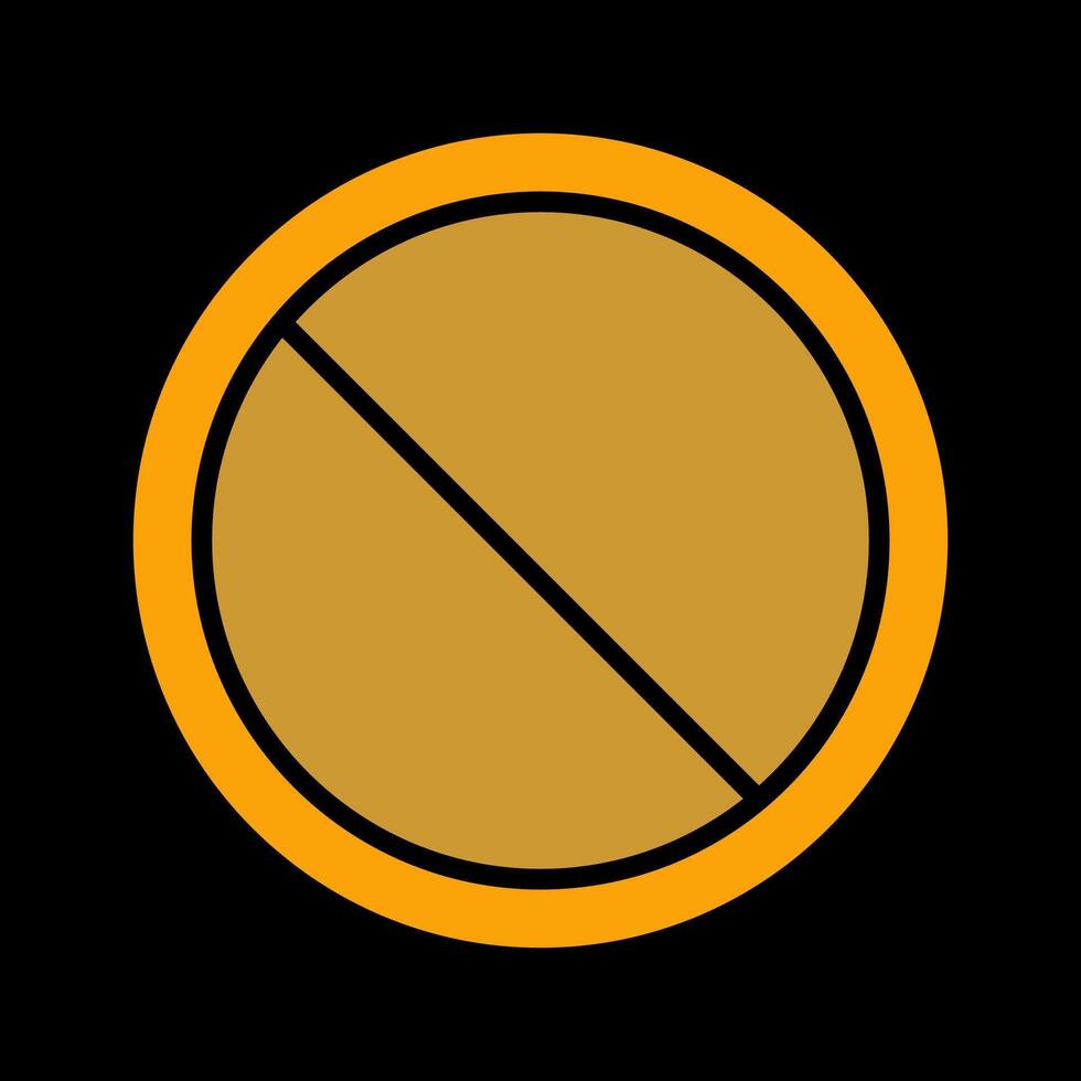 Prohibited Vector Icon