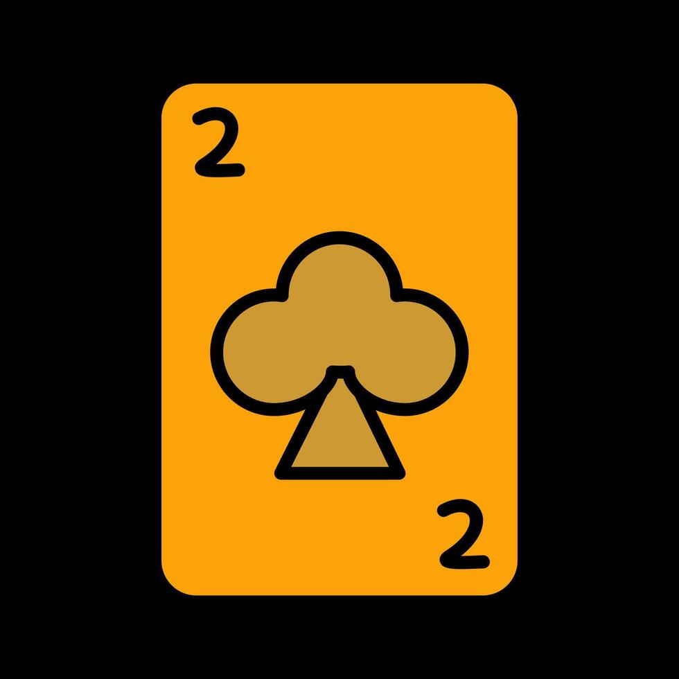 Clubs Card Vector Icon