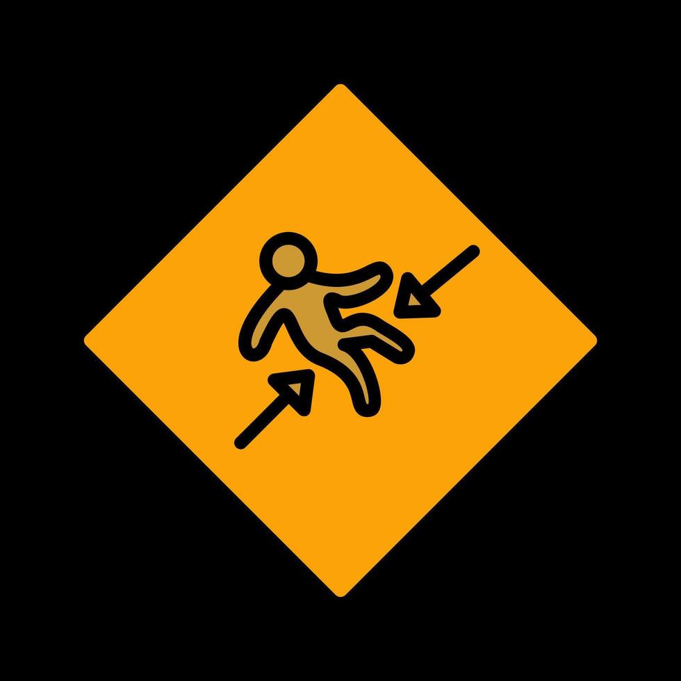 Crush Zone Vector Icon