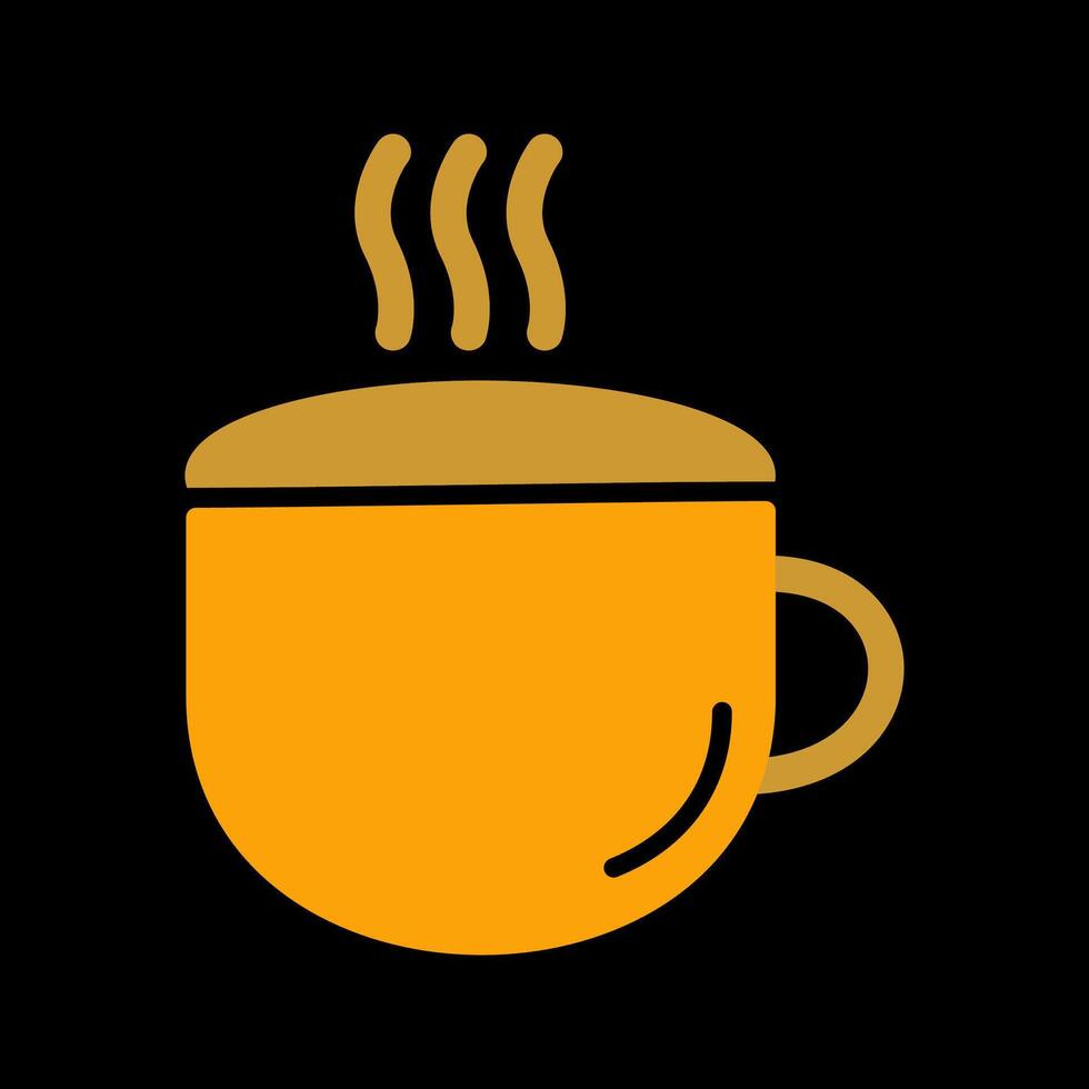 icono de vector de taza de té