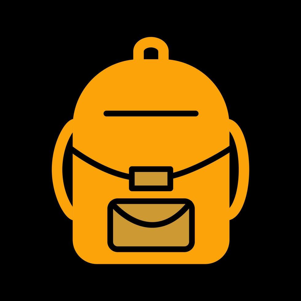 Backpack Vector Icon