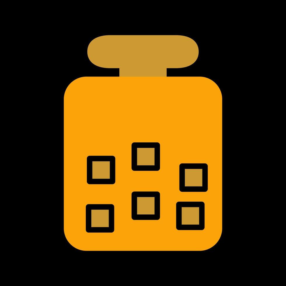 Sugar Bottle Vector Icon