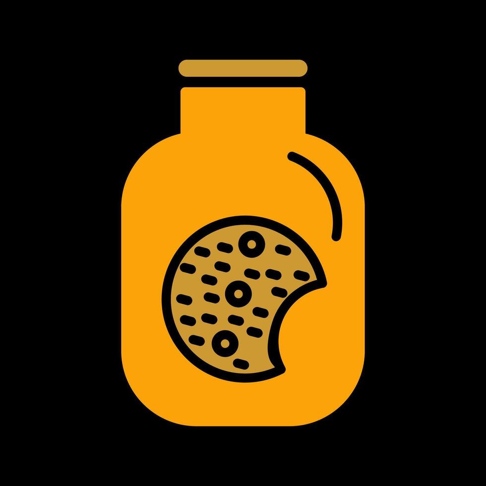 Cookie Jar Vector Icon