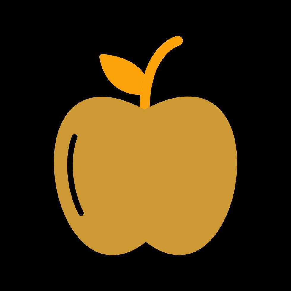 icono de vector de manzanas