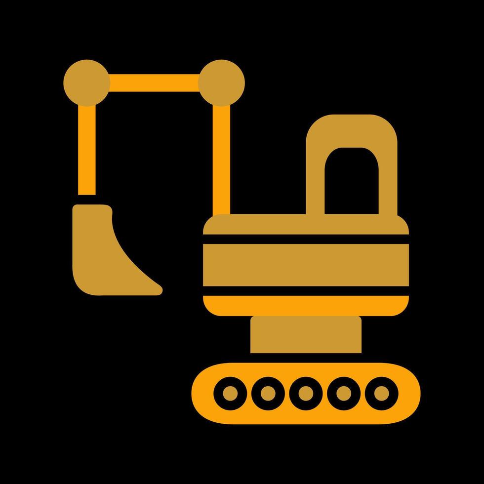 Heavy Machinery Vector Icon