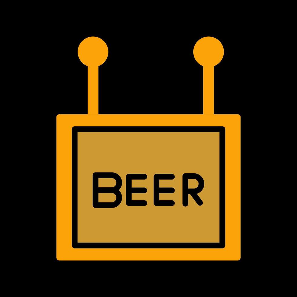 Beer Sign Vector Icon