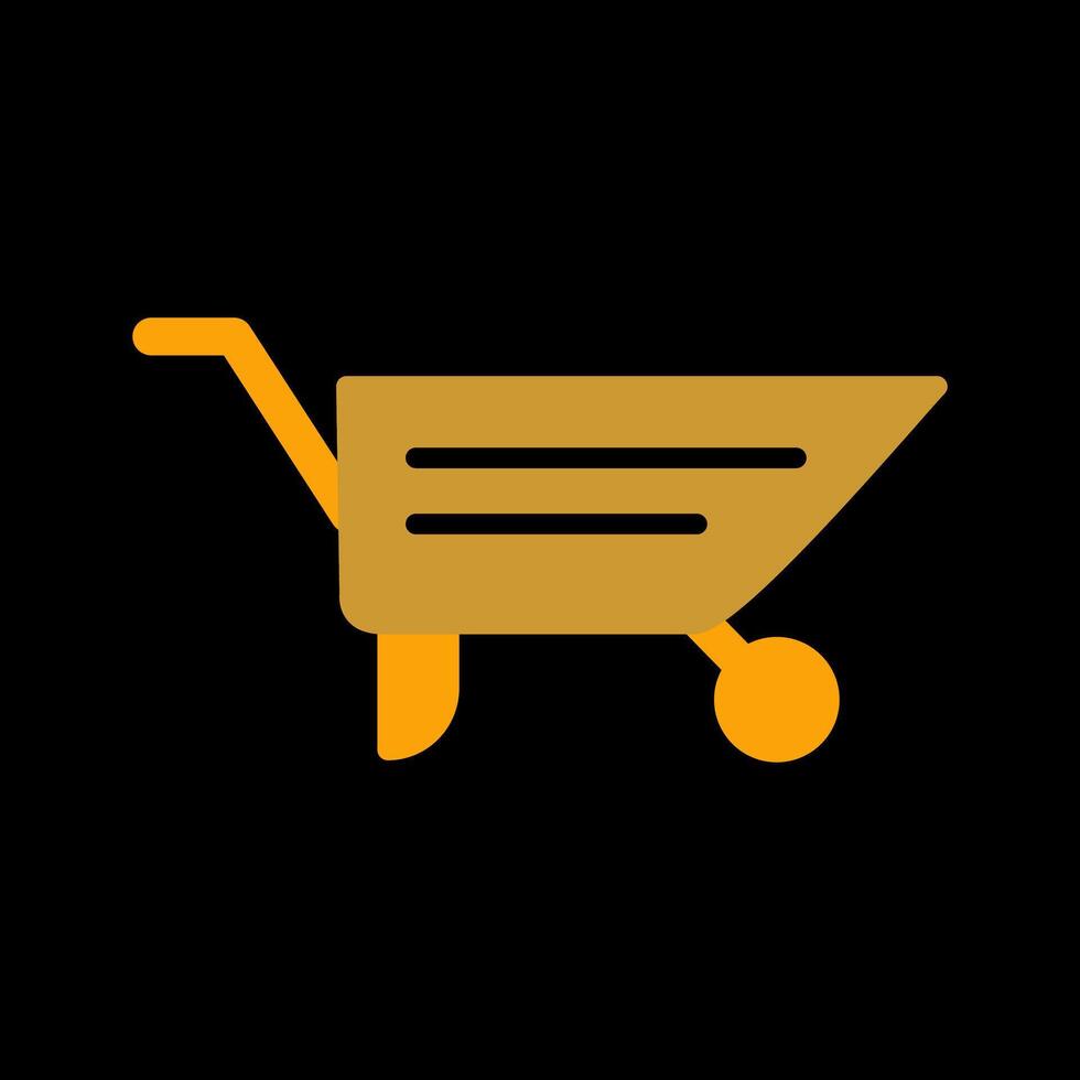 Garden Cart Vector Icon