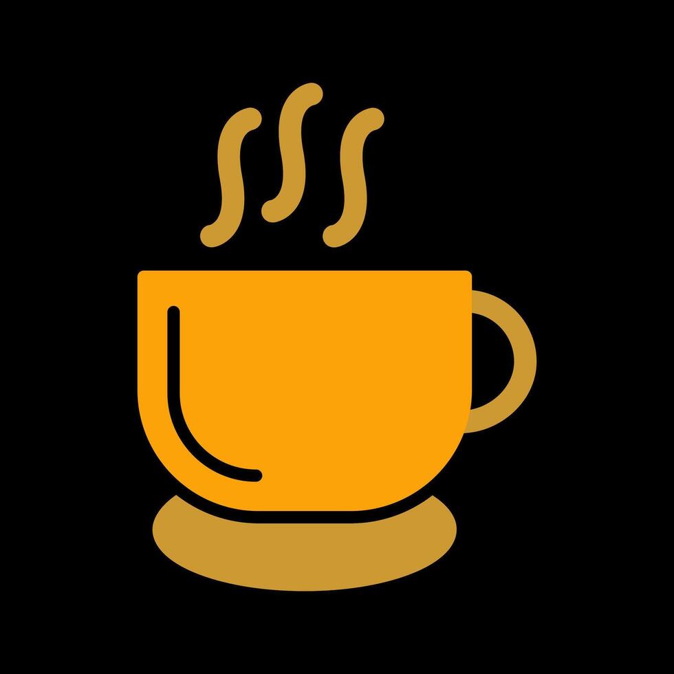 icono de vector de café caliente