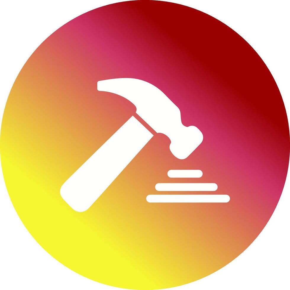 Hammer Tool Vector Icon