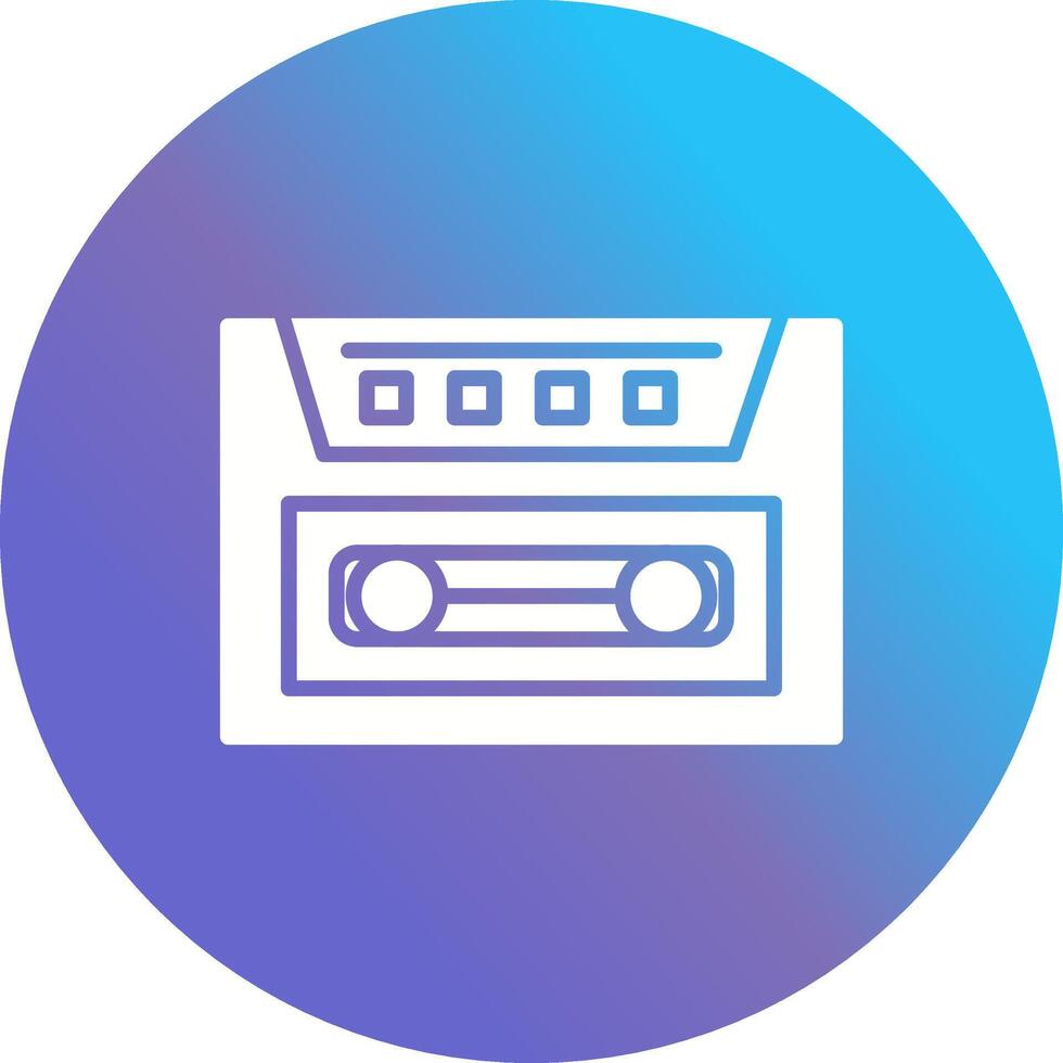 Cassette Vector Icon