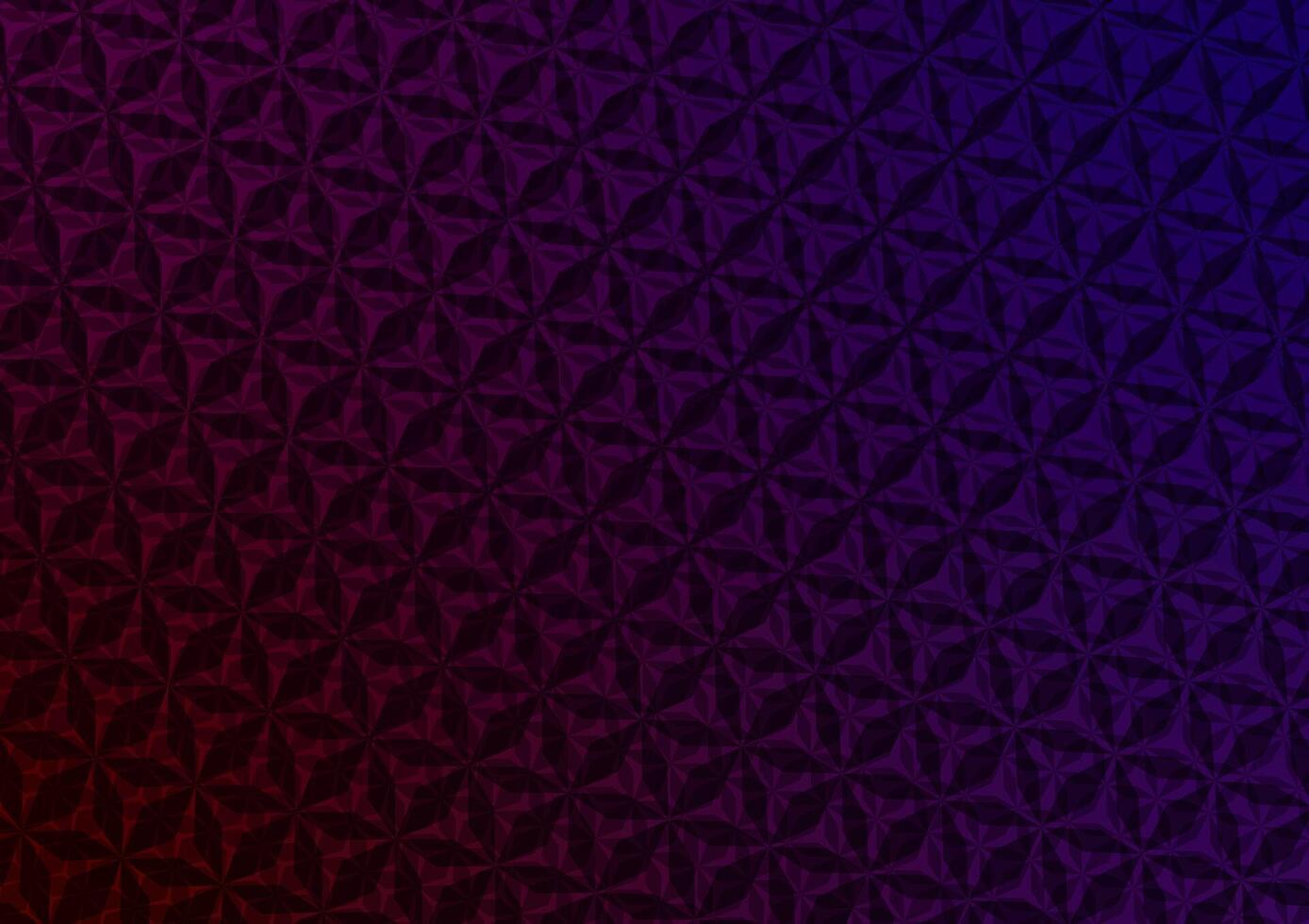 Abstract triangle pattern blue violet graphic background vector