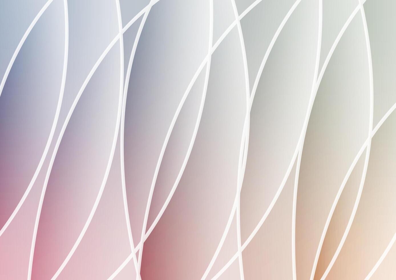 Pastel soft line gradient presentation art background vector