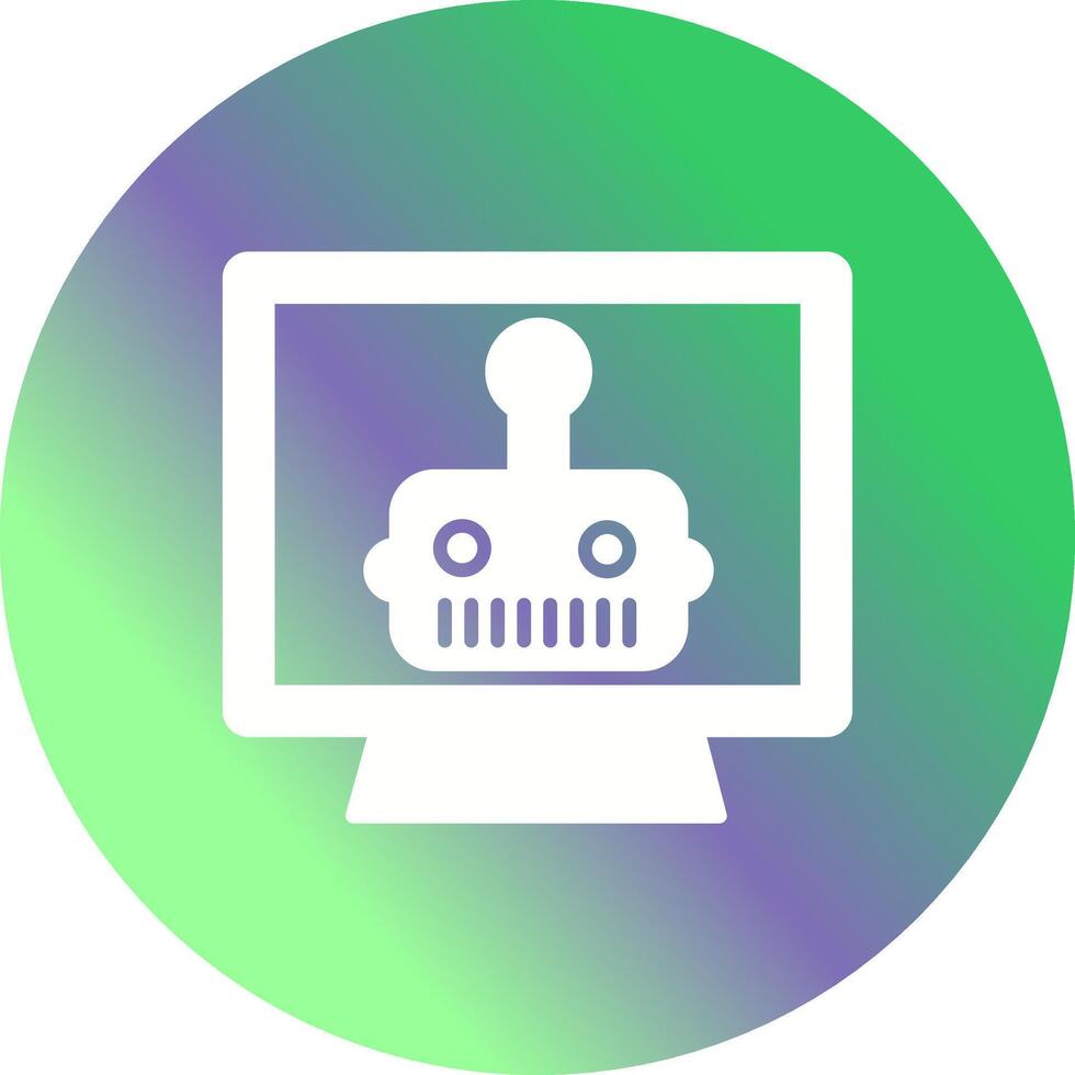 Artificial Bot Vector Icon